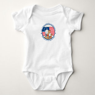 America 250 Year Founding Fathers Baby Bodysuit