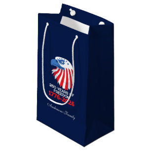 America 250 Years 250th Anniversary Independence Small Gift Bag