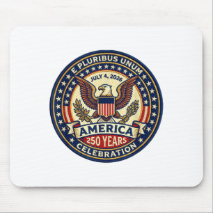 America 250 years celebration july 4, 2026 e mouse pad