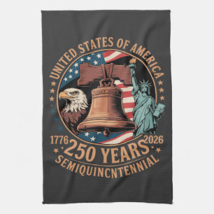 America 250 Years Kitchen Towel