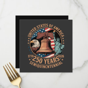 America 250 Years Menu