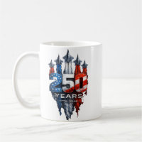 America 250 Years Mug – Patriotic Fighter Jets 177