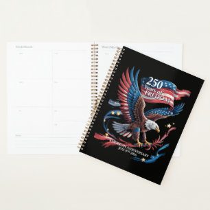 America 250 Years of Freedom 1776-2026 Planner