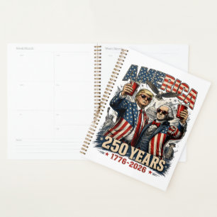 America 250 Years Patriotic Celebration Planner