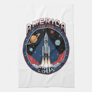 America 250th 1776 2026 kitchen towel