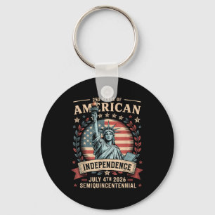 America 250th Anniversary 250 Years America  Keychain