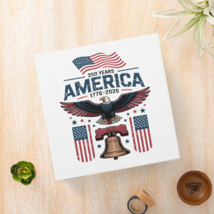 america 250th anniversary binder