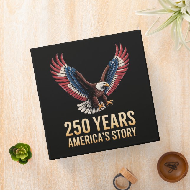 America 250th Anniversary Binder (In Situ)