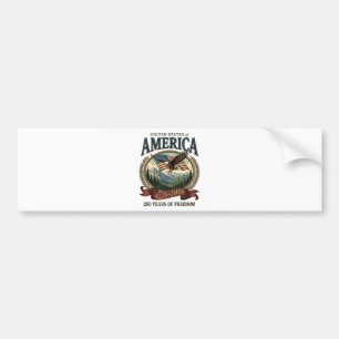 America 250th Anniversary Bumper Sticker