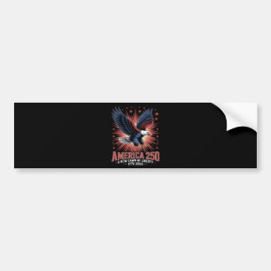 America 250th Anniversary Bumper Sticker