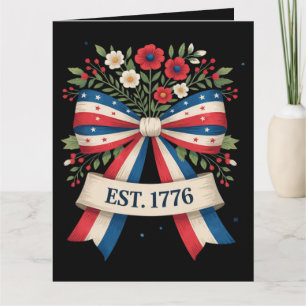 America 250th Anniversary Card