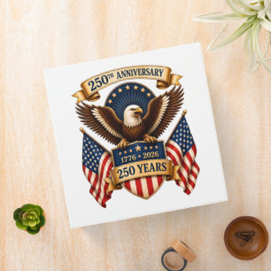 America 250th Anniversary Eagle Binder