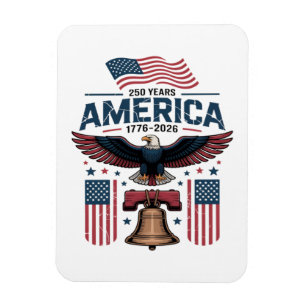 america 250th anniversary magnet