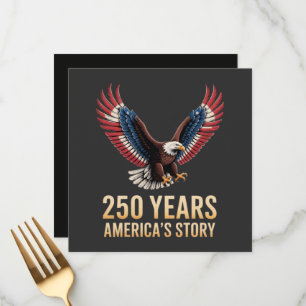 America 250th Anniversary Menu