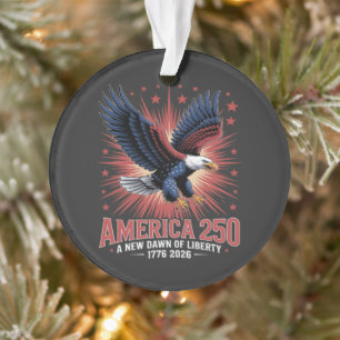 America 250th Anniversary Ornament