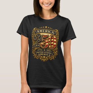 America 250th Anniversary Patriotic 1776-2026 T-Shirt