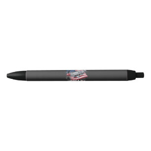 America 250th Anniversary Plane Black Ink Pen