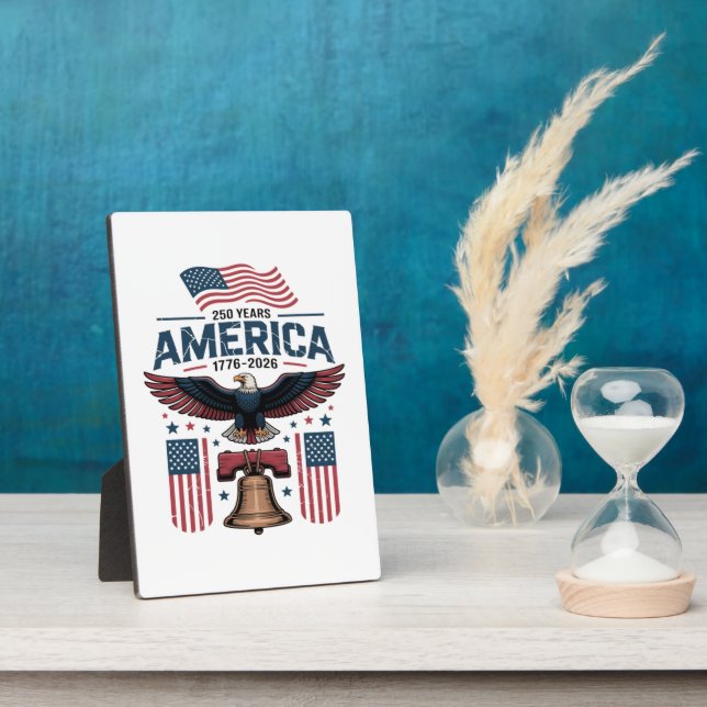 america 250th anniversary plaque (Side)