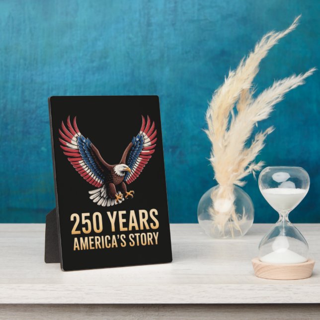 America 250th Anniversary Plaque (Side)