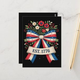 America 250th Anniversary Postcard