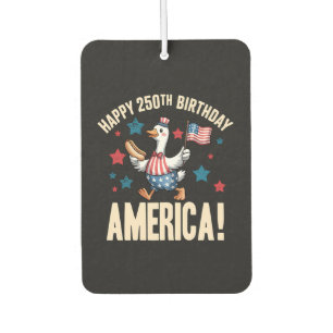 America 250Th Anniversary Silly Patriotic Goose Air Freshener