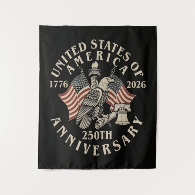 America 250th Anniversary Tapestry (Front)