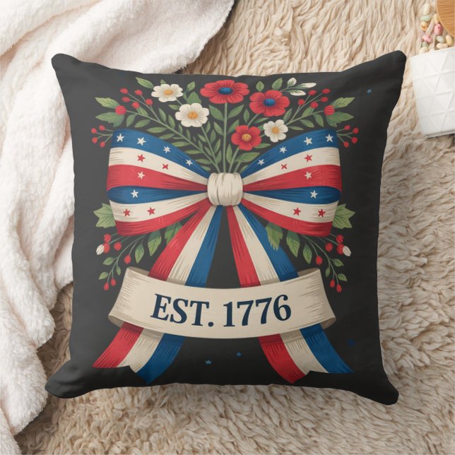 America 250th Anniversary Throw Pillow (Blanket)