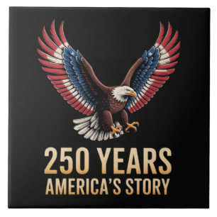 America 250th Anniversary Tile