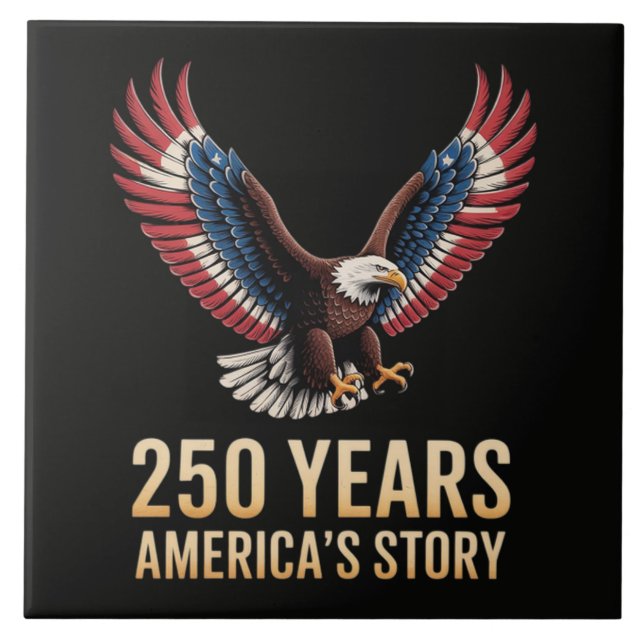 America 250th Anniversary Tile (Front)