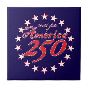 America 250th Anniversary Tile