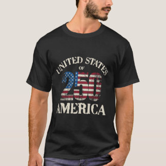 America 250th Anniversary Usa 4th Of July T-Shirt