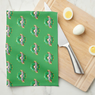 America 250th anniversary USA with sweet doughnut Kitchen Towel