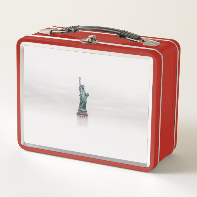 America 2 metal lunch box (Front)