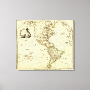 America 3 canvas print