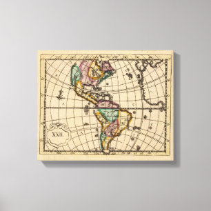 America 4 canvas print