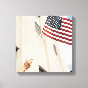 America 4 canvas print