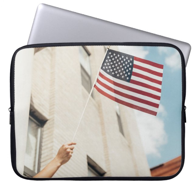 America 4 laptop sleeve (Front)