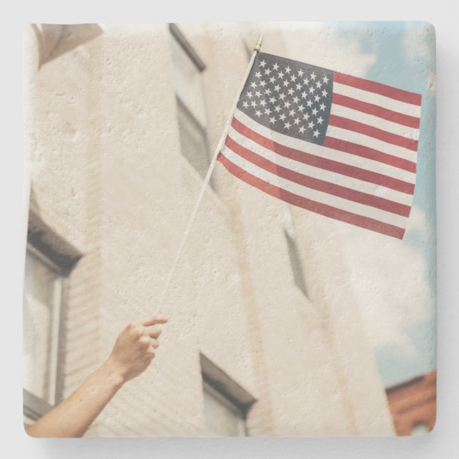 America 4 stone coaster (Front)