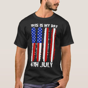 America 4th of July Patriotic holiday (9) T-Shirt
