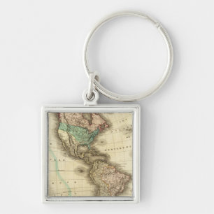 America 5 keychain
