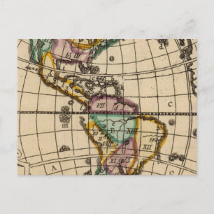 America 6 postcard