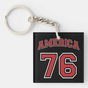 America 76 keychain