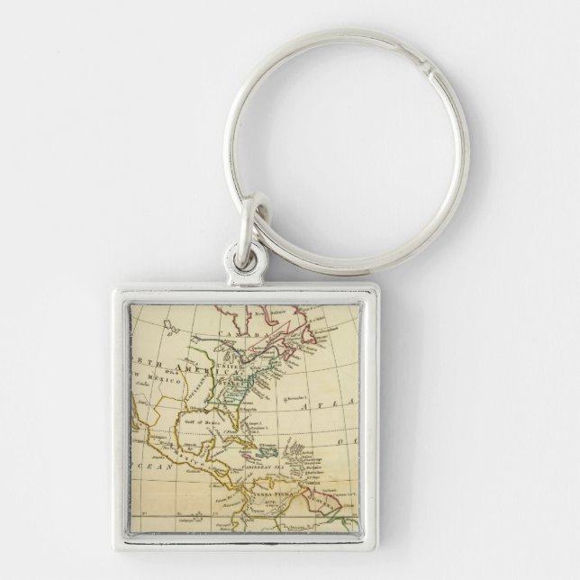 America 7 keychain (Front)