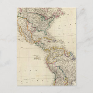 America 7 postcard