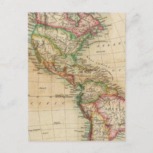 America 8 postcard