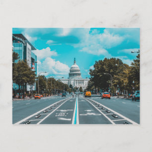 america 9 postcard
