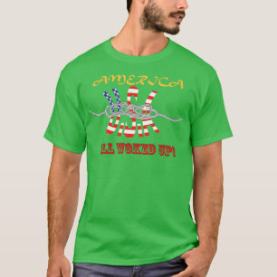 America All Woked UP X T-Shirt
