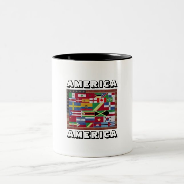 AMERICA AMERICA Coffee Mug (Center)