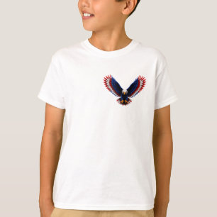 America at 250 Still Soaring Patriotic Eagle Spira T-Shirt