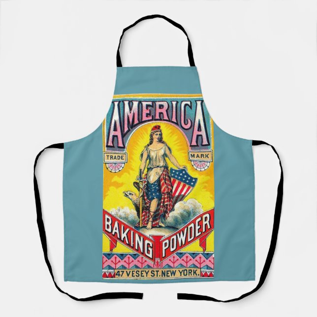 America Baking Powder Apron (Front)